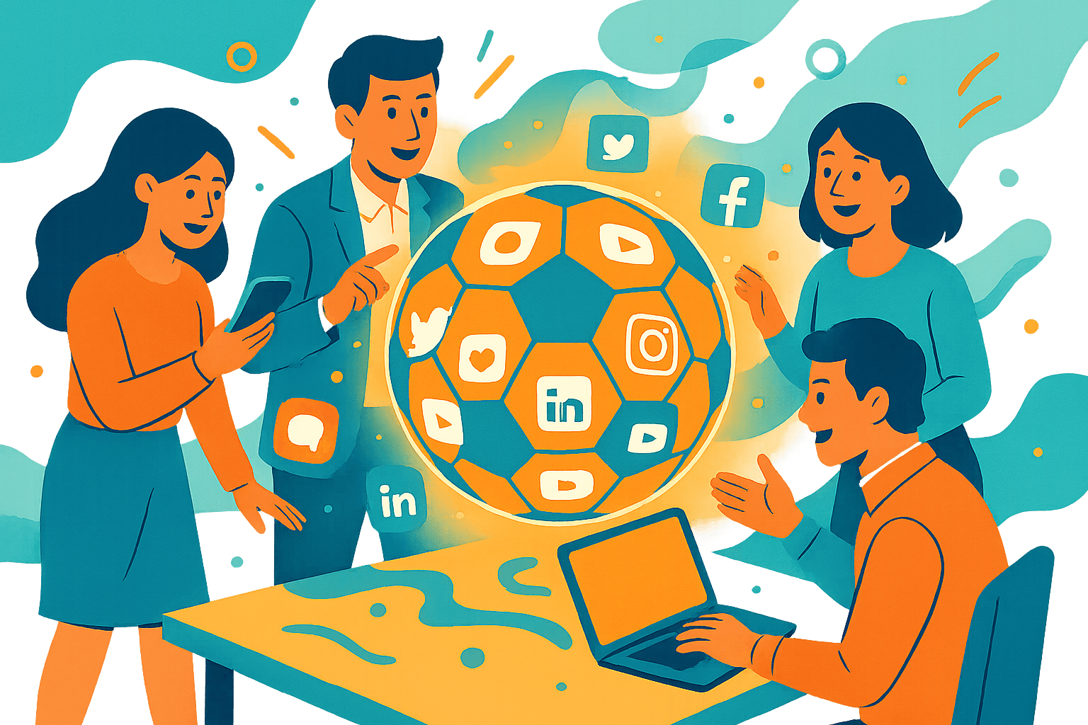 Social Media บอลโลก โพสต์แบบไหนปัง สร้าง Engagement…