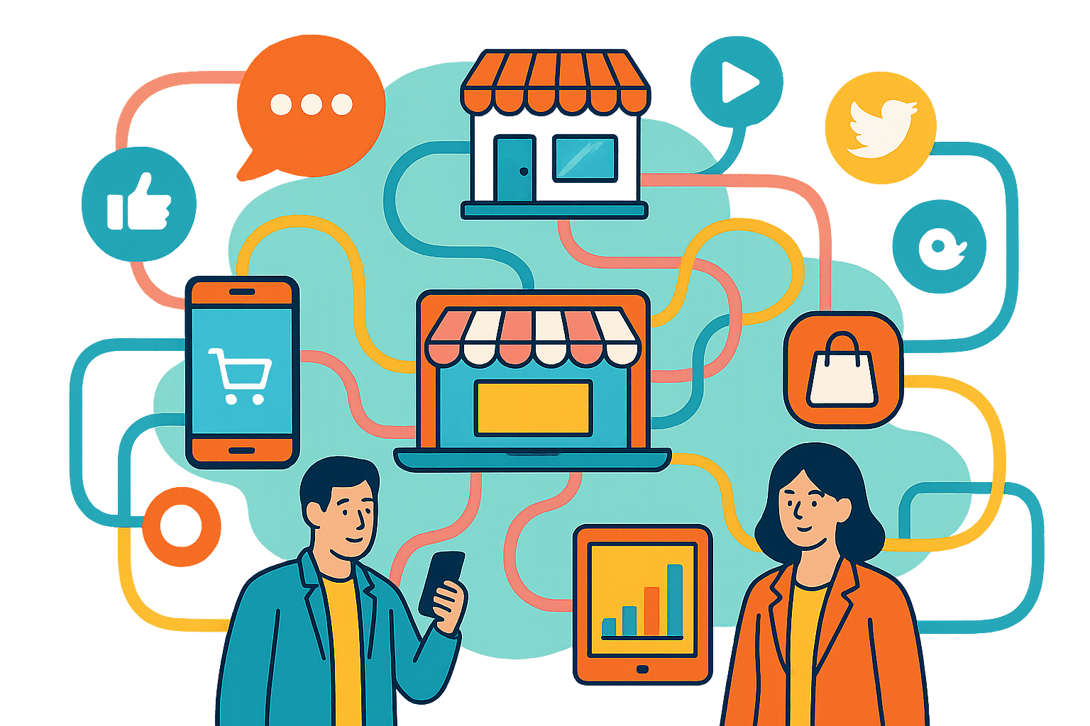Omnichannel Marketing คืออะไร ตัวอย่างกลยุทธ์เชื่อมประสบการณ์ลูกค้า
