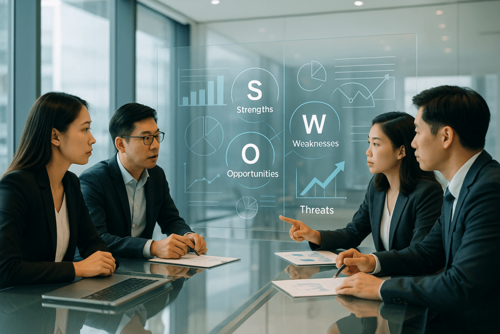 SWOT Analysis คืออะไร? วิธีนำไปใช้ในกลยุทธ์การตลาดและ SEO