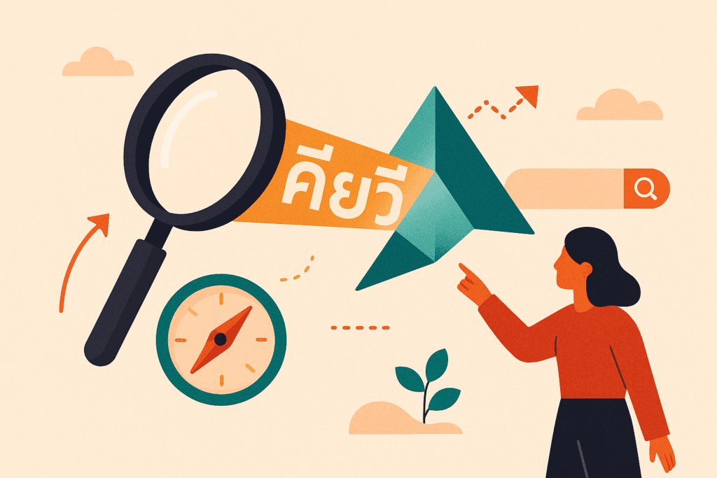 Keyword Research ภาษาไทย ทำอย่างไร: ขั้นตอนและเครื่องมือที่ได้ผลจริง